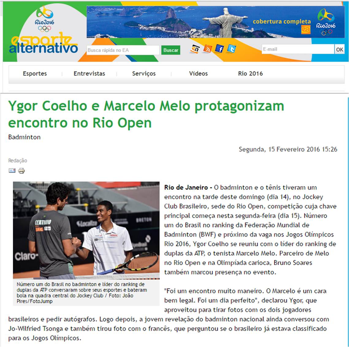 2016 02 16 Rio 2016