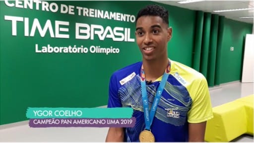 Trajetoria do carioca Ygor Coelho