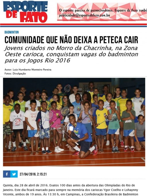 2016 04 27 Esporte de Fato