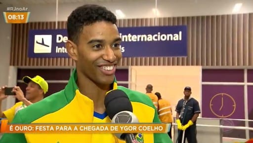 Chegada com festa - Record TV